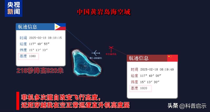 218秒骤降920米,菲机冲向中国军机,满载各国记者体验惊险瞬间