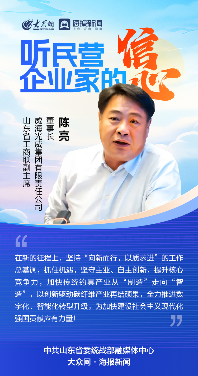 山东民营企业家:坚定信心,做大做优做强民营企业