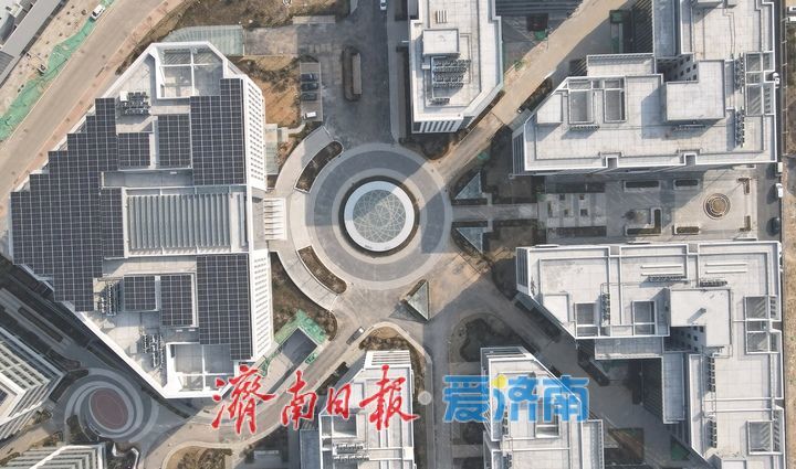 山东未来云谷项目园区展现新貌