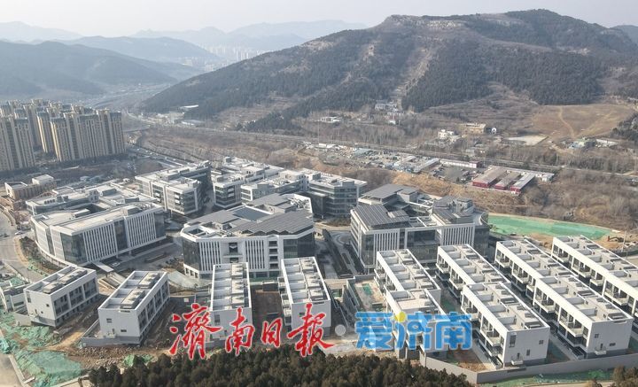 山东未来云谷项目园区展现新貌