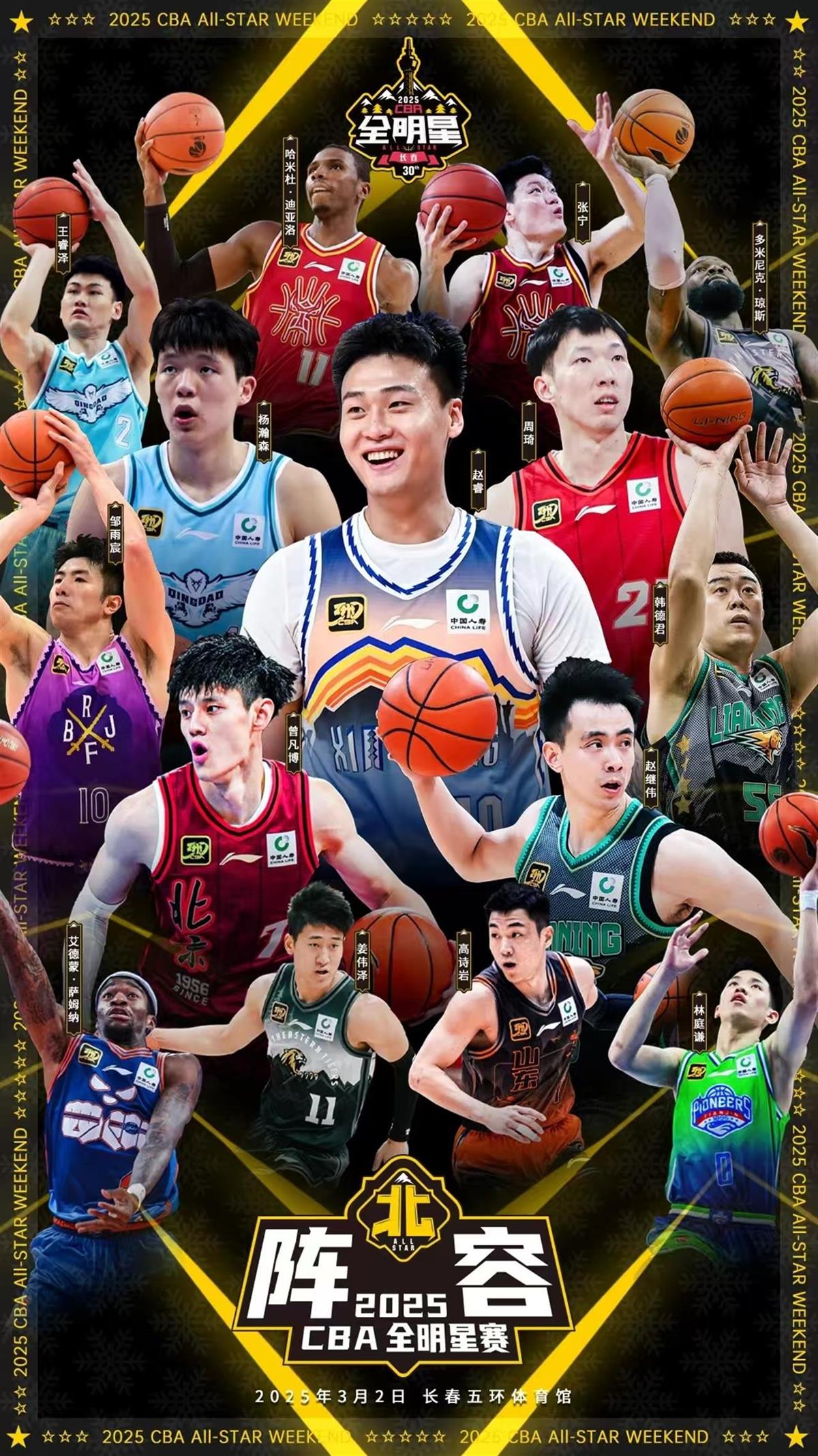 CBA全明星周末来了,这些看点不容错过