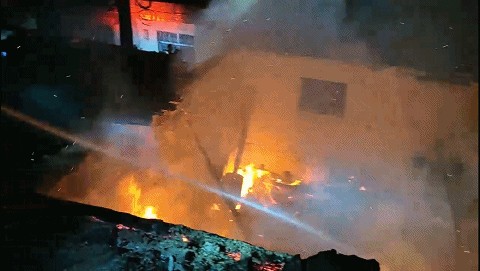 火光冲天!电线短路导致民房起火,造成6万元损失……今日头