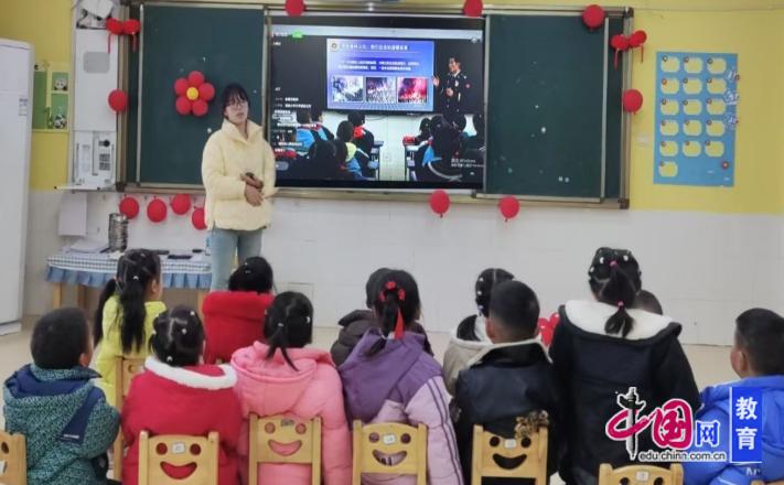 绵阳市游仙区石马镇东林小学开展开学安全第一课主题活动今日